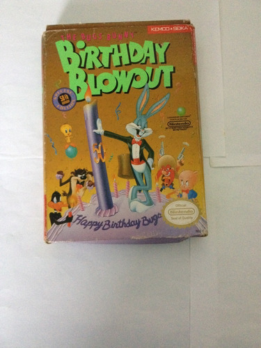 Imagen 10 de 10 de Juego De Bugs Bunny Para Nintendo Nes