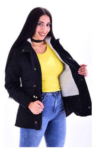 Campera Parka Liviana Mujer