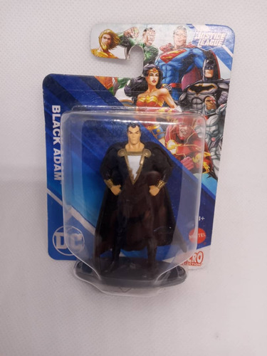 Mini Figura Black Adam/ Superheroe/ Liga De Justicia/juguete