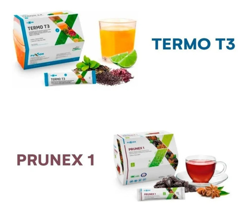 Fuxion Pack Detox- (prunex1+termo T3)-limpieza Y Peso