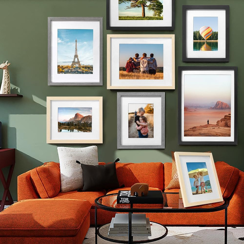 6 Peças De Molduras Decorativas Para Fotos