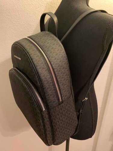 Imagen 4 de 9 de Bolsa Michael Kors Estilo Mochila Abbey Negra Original Nueva