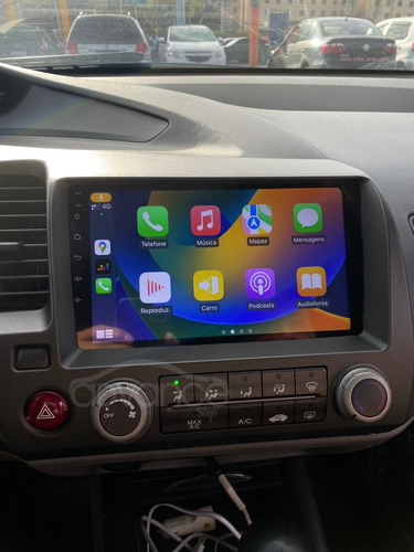 Central Multimidia 9' Honda Civic G8 Android + Carplay