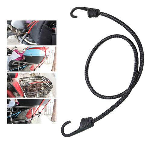 Fs Bicicleta Bungee Cabo Bungee Cinta Fixa Preto Cinza 90cm
