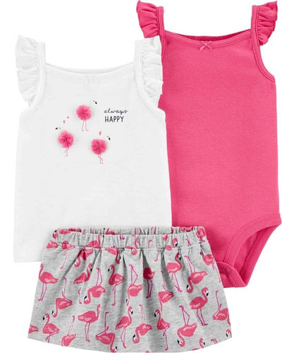 Set Carters Para Bebe 3 Pzs Pañaleros Y Pantalon