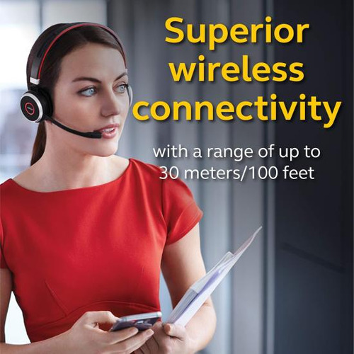 Auricular Inalámbrico Jabra Evolve 65 Ms: Estéreo Y Mic