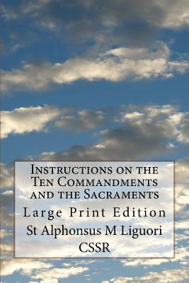 Libro Instructions On The Ten Commandments And The Sacram...