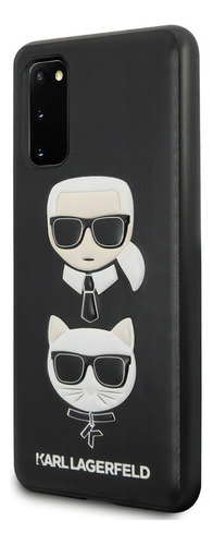 Funda Case Karl Choupette Piel Compatible Samsung S20 