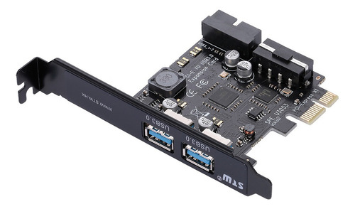 Stw Pci-e A Usb 3.0 Tarjeta Pci Express De 2 Puertos Mini Pc