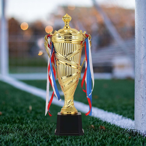 Children Trophy With Ribbons Participation Height 45cm