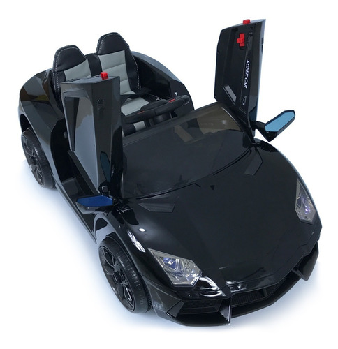 Imagen 1 de 10 de Carro Moto Electrico Niños Lamborghini Llanta Caucho Control