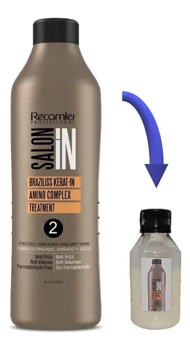 La keratina de recamier se puede dejar en el cabello sales