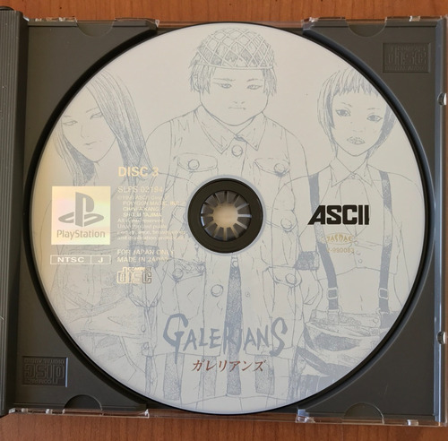 Galerians Box Ps1 Original Japonês (Usado)