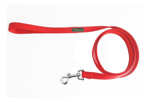 Guia Resistente Para Cães K9 Spirit  1,50m Vermelho P