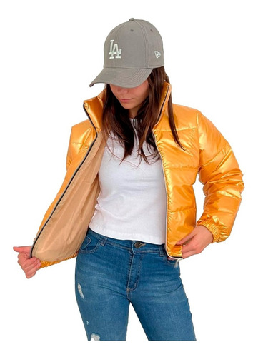 Puffer Metalizada