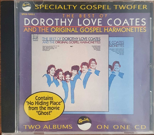 Cd Dorothy Love Coates And The Original Gospel Harmonettes,