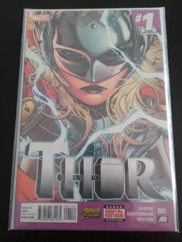 Thor #1 4a Impresión Cómic En Inglés 9.7/10 Jane Foster