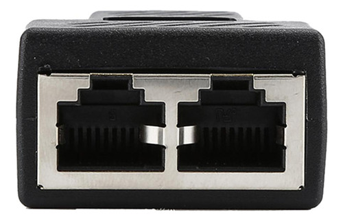 Adaptador Divisor Red Conector Accesorios Fácil De
