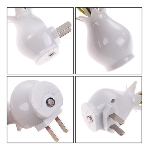 2 Unidades De Luces Nocturnas Para Niños Con Forma De Flor D