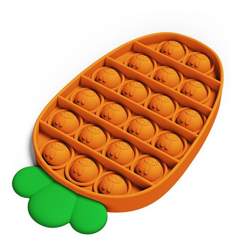 4 Piezas Empujar Burbuja Fruta Sensorial Fidget Autismo Estr