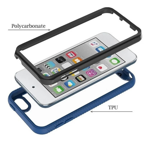 Imagen 8 de 10 de Funda Compatible iPod Touch Gen 5 - 6 - 7 - Premium Colores