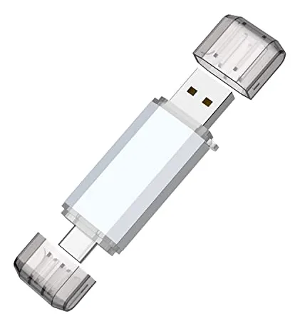 Unidad Flash Usb C Raoyi De 128 Gb, 2 En 1, Usb 3.0 Tipo C D