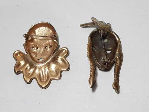 Imagen 4 de 9 de Antiguo Carnaval Pines Broches Cajita Lote X 5 Mag 58414