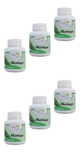 Moringa 500mg X6 Potes Envío Gratis!! 