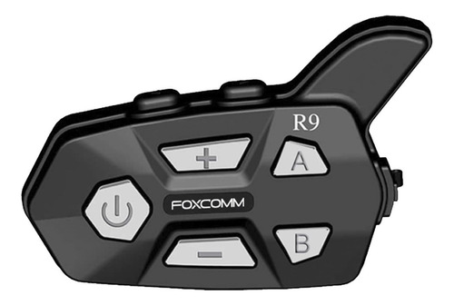 Intercomunicador Bluetooth P/moto Fox R9 (multi Grupo) 6pers