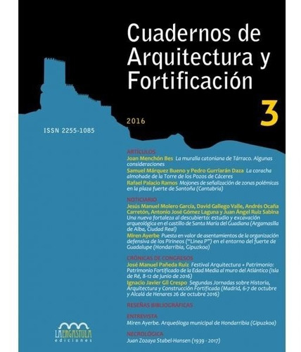 Cuadernos De Arquitectura Y Fortificacion, Nº 3 - Aa.vv.
