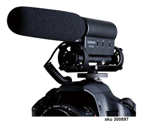 Microfono Takstar Sgc598 Tpo Shot Gun Para Canon Sony + W01