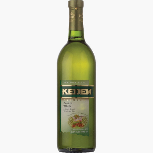 Vino Blanco Dulce Kedem Premium Cream White Kosher Usa