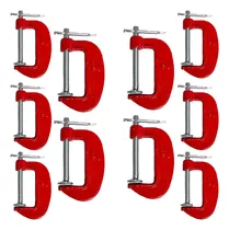 Comprar Kit 10 Grampos Sargento Tipo C 2 Polegadas Marcenaria 70mm