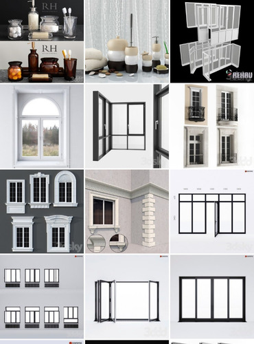 Pack 3d Maquetes/ Arquitetura