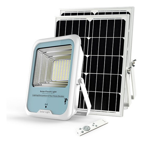 Foco Solar Trisol De 1800lm Con Control Remoto