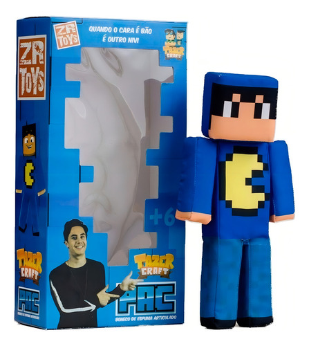 Figura De Espuma 35 Cm - Tazercraft - Pac - Zr Toys