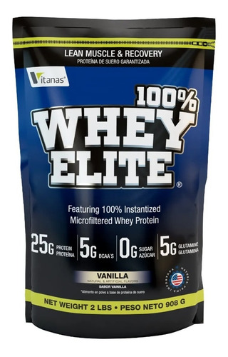  100% Whey Elite 2 Lbs Vitanas Whey Gold 2lb Libras Proteína