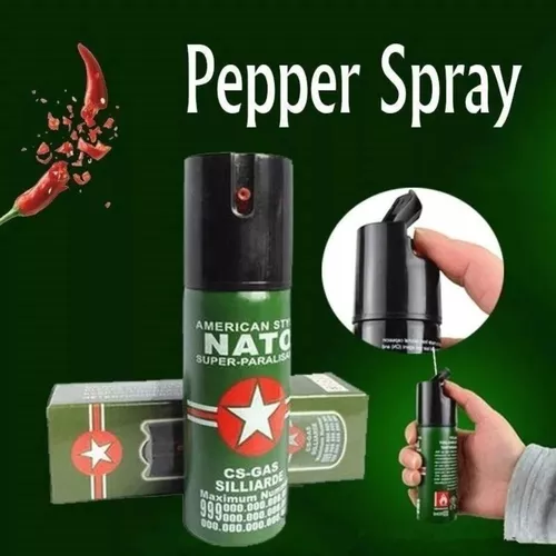 Spray Gas Pimienta NATO Defensa Personal – MEJOR PRECIO PERU