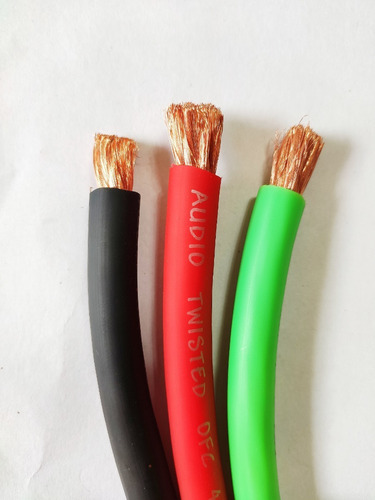 5 Metros De Cable Calibre 4 100% Cobre Sky High Nuevo (Usado)
