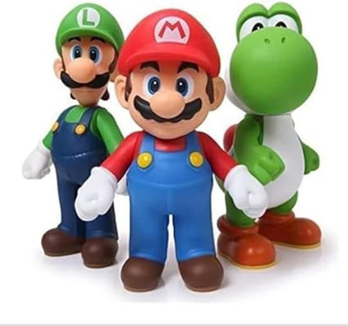 Super Mario Y Luigi Toys, Kit De Garaje, Juego De Modelos De