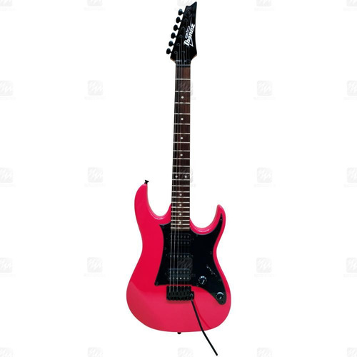 Guitarra Ibanez Vermelha 3 Captadores Esc Preto Grx 55b Vrd
