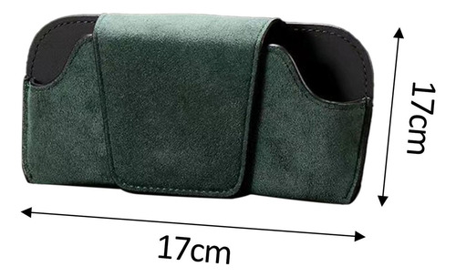 Soporte For Gafas De Sol For Visera De Coche, Verde