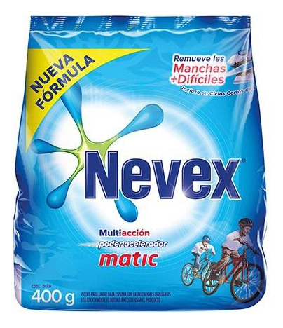 Jabón En Polvo Nevex clásico Para Ropa 400g