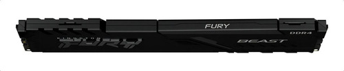 Memoria Ram Kingston Fury Beast Black Ddr4 16g 3200mt/s Dimm