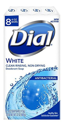 Jabón Desodorante Antibacteriano,blanco,4 Oz.marca Pyle