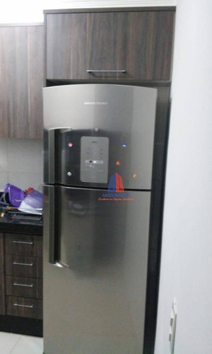 Imagem 6 de 27 de Apartamento Com 2 Dormitórios À Venda, 52 M² Por R$ 220.000 - Cond. Resid. Treviso - Parque Planalto - Santa Bárbara D'oeste/sp - Ap1060