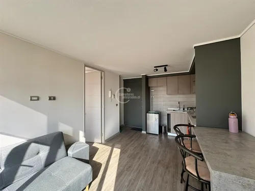 Departamento 1 Dormitorio, 1 Baño, Ñuñoa, Metro Ñuble