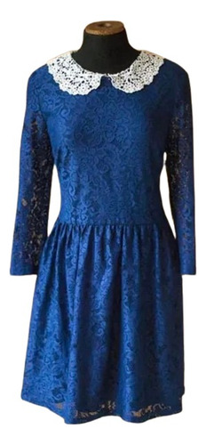 Vestido Azul Coquette