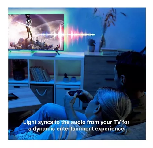 Luces De Tira Led Wifi Rgb Sengled Tv Gamer Multicolor