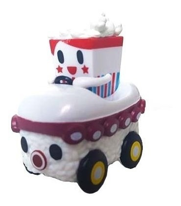 Sushi Car Tokidoki Popcorn Guy Octo-cart Carro En Caja